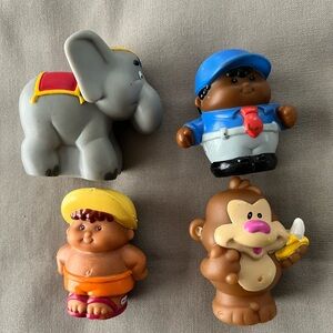Little Tikes Figurines - lot of 4